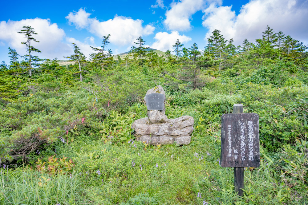 観松平の斎藤茂吉歌碑