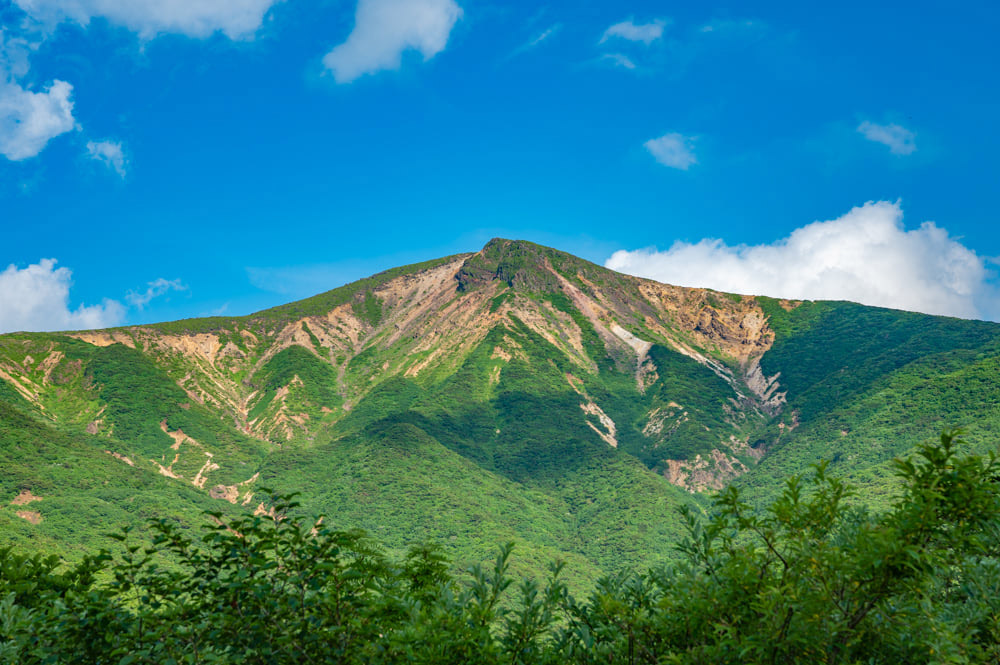 蔵王最高峰の熊野岳