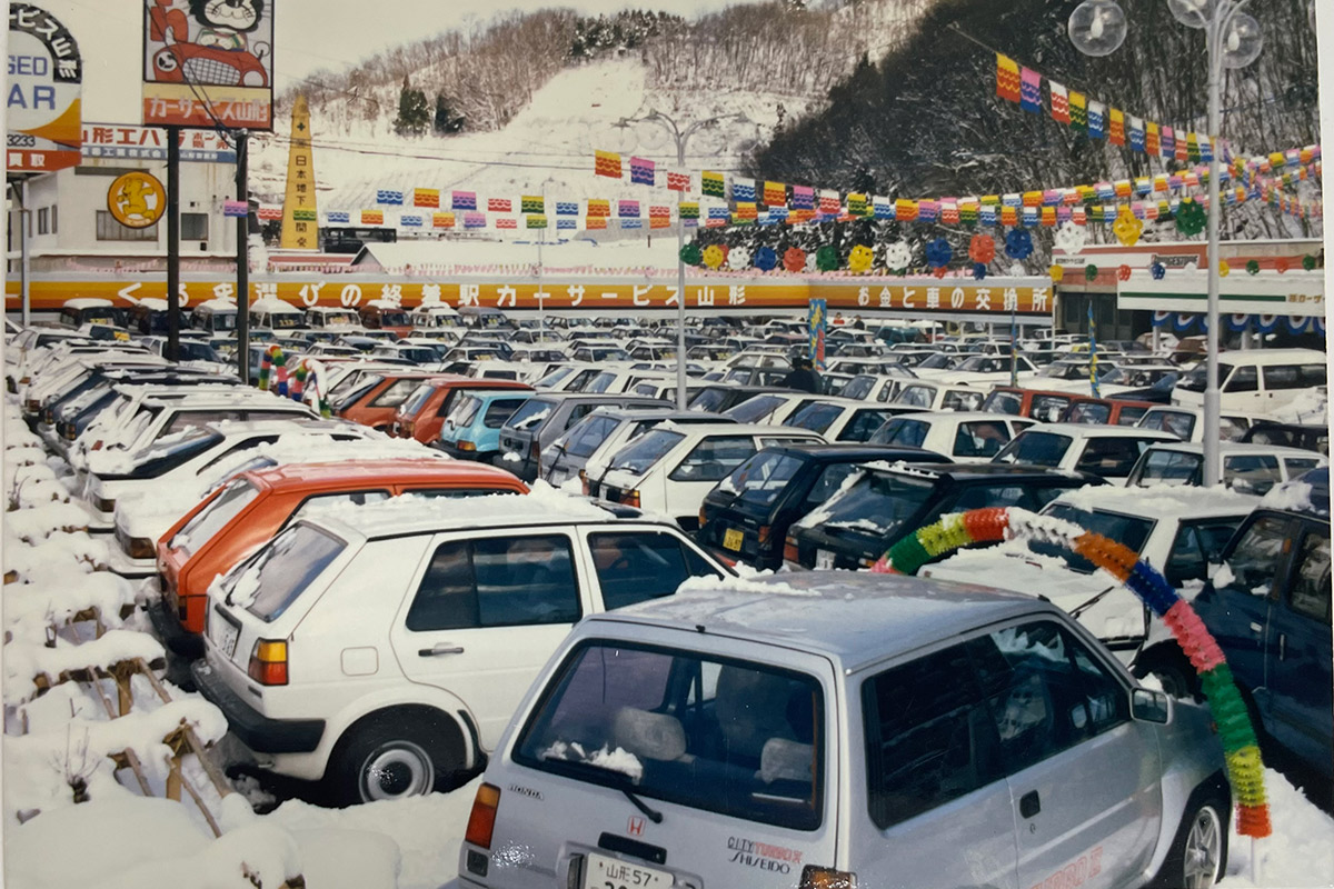 オープン当時の本社山形店